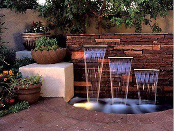 Commercial pond builders, wall fountains, pond waterfalls