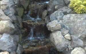 Pondless waterfall
