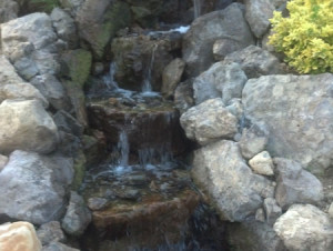 Pondless waterfall