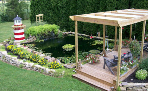 Add a pond to your yard